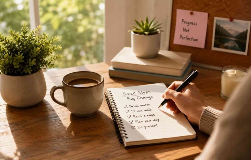 Ways to Stay Consistent With Your Goals Through Small Everyday Actions